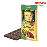Шоколад Аленка с фундуком 90/100г