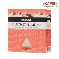 Соль Setra розовая гималайская мелкая 500г (Тандем)