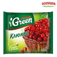 КЛЮКВА GREEN 300ГР (МОРОЗКО)