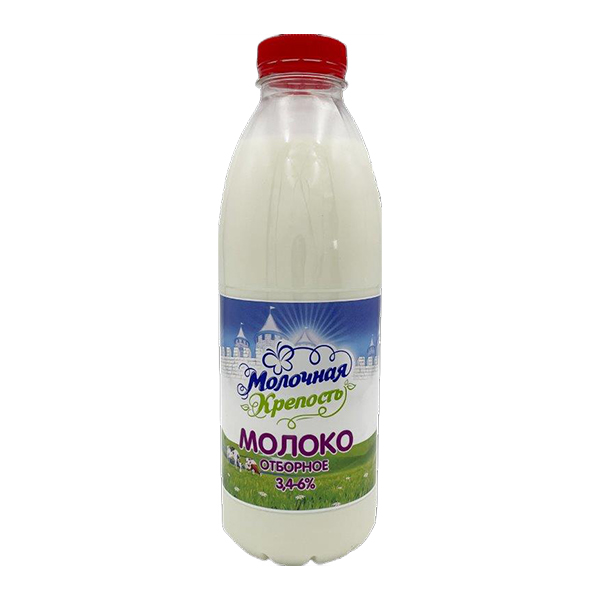 Молоко Молочная крепость 3.4-6% отборное 900 г пэт