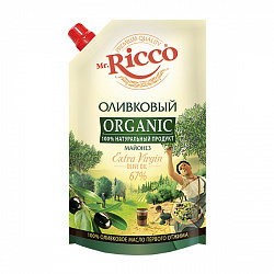 Майонез Mr.Ricco оливковый 67% 400мл д/п (Нэфис)