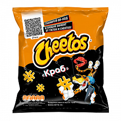 Кукурузные снэки Cheetos краб 50г [Пепси]