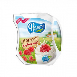 Йогурт Фруате с соком клубники 1,5% 450 г