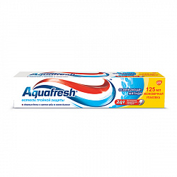 Зубная паста Аквафреш 3+ освежающая мята 100мл (ГСК)