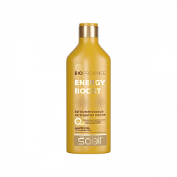 Шампунь SOELL EnergyBoost для слаб/тонк волос 400мл (Ступино)