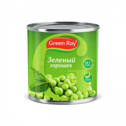 Горошек зеленый Green Ray 425 мл