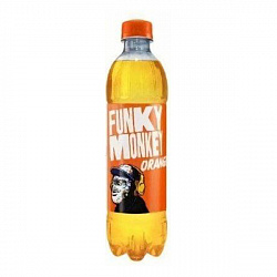 Напиток сильногазированный Funky Monkey Orange 0.5л Пэт [Рэйд-21]