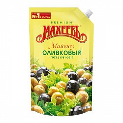 Майонез Махеев оливковый 55.5% 770г д/п (Essen Prod.)