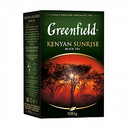 Чай черный байховый Greenfield Kenyan Sunrise 100г (Орими)