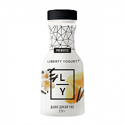Йогурт Liberty с дыней и диким рисом 1.5% 270 г (Эфко)