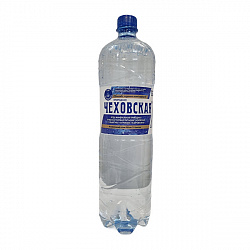 Вода минеральная лечебно-столовая газированная Чеховская 1.5 л пэт (Чеховская)