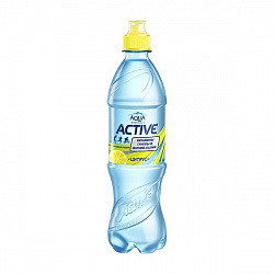 Вода газированная Aqua Minerale Active цитрус 0.5л пэт (Пепси)