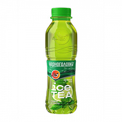Напиток Черноголовка Ice tea зеленый чай мята-лайм 0.5 л пэт (Пинта)