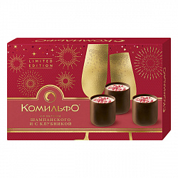 Конфеты Комильфо со вкусом шампанского и клубники 116г (Nestle)