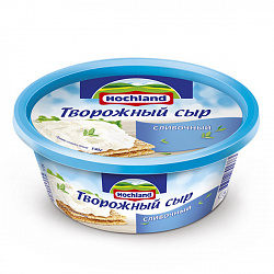 Сыр творожный Hochland сливочный 60% 140 г  (Хохланд)